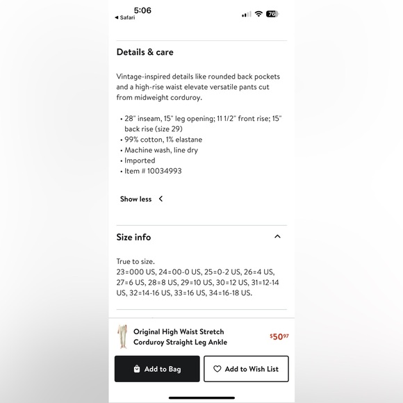 Rolla’s High Rise Straight jean - Picture 10 of 10